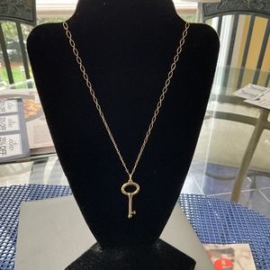 Tiffany & Co key pendant - retired piece